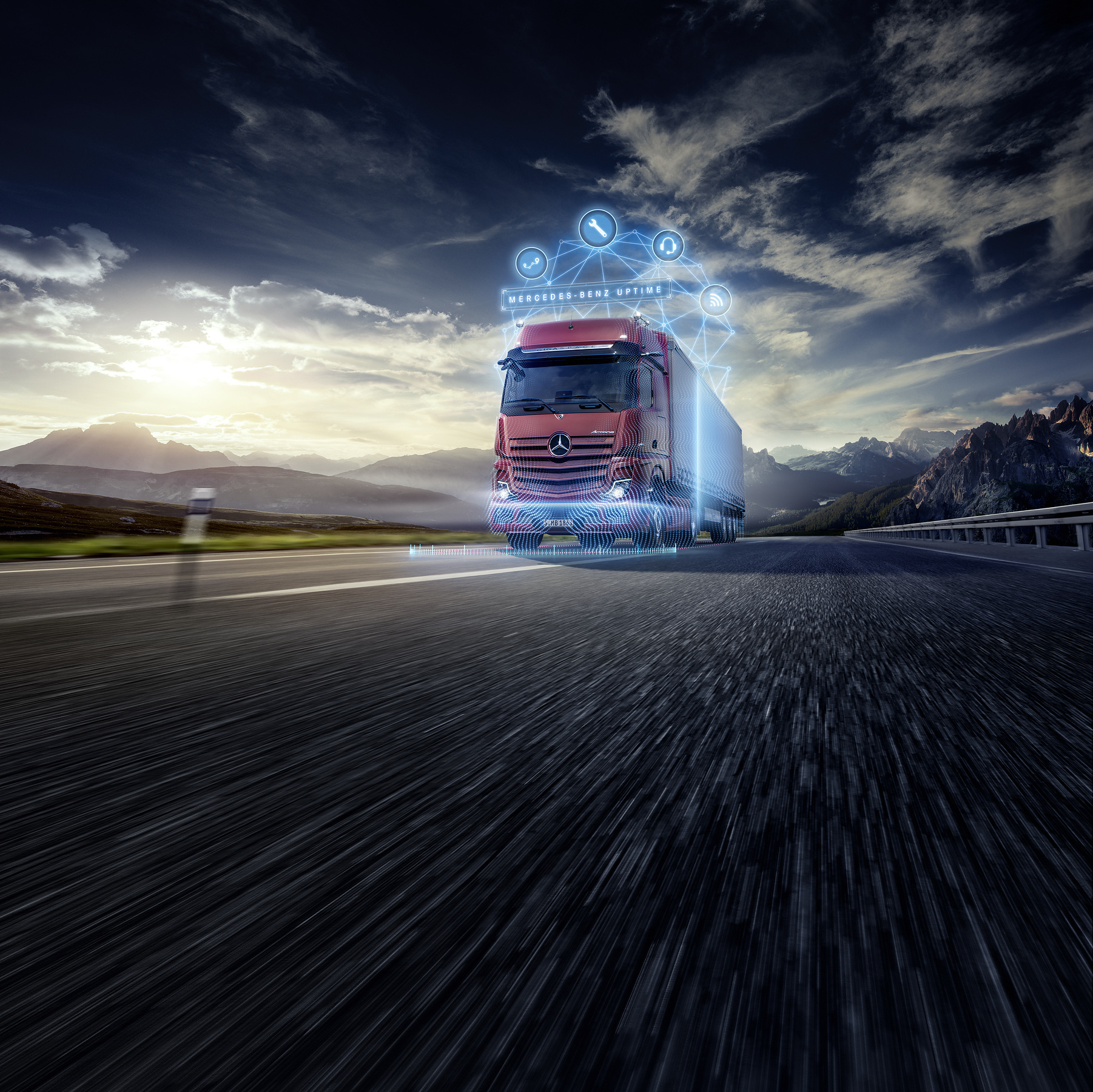 2020 / The new Actros / Long Distance Haulage / Image / RGB